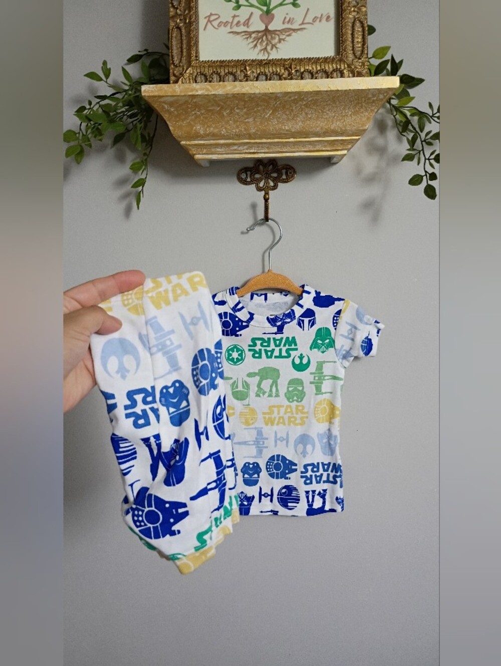 GAP Star Wars Short Sleeve Pajama Set